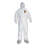 KleenGuard™ A45 Liquid And Particle Protection Surface Prep-paint Coveralls, Large, White, 25-carton freeshipping - TVN Wholesale 