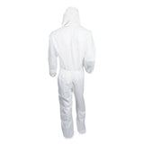 KleenGuard™ A20 Breathable Particle Protection Coveralls, Elastic Back, Hood, Medium, White, 24-carton freeshipping - TVN Wholesale 