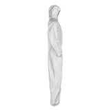 KleenGuard™ A20 Breathable Particle Protection Coveralls, Elastic Back, Hood, Medium, White, 24-carton freeshipping - TVN Wholesale 