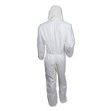 KleenGuard™ A20 Elastic Back, Cuff And Ankles Hooded Coveralls, 4x-large, White, 20-carton freeshipping - TVN Wholesale 