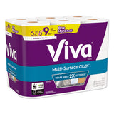 Viva® Multi-surface Cloth Choose-a-sheet Kitchen Roll Paper Towels 2-ply, 11 X 5.9, White, 83-roll, 6 Rolls-pack, 4 Packs-carton freeshipping - TVN Wholesale 