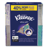 Kleenex® Ultra Soft Facial Tissue, 3-ply, White, 8.75 X 4.5, 65 Sheets-box, 4 Boxes-pack, 12 Packs-carton freeshipping - TVN Wholesale 