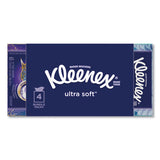 Kleenex® Ultra Soft Facial Tissue, 3-ply, White, 8.75 X 4.5, 65 Sheets-box, 4 Boxes-pack freeshipping - TVN Wholesale 