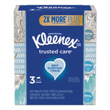 Kleenex® Trusted Care Facial Tissue, 2-ply, White, 144 Sheets-box, 3 Boxes-pack, 12 Packs-carton freeshipping - TVN Wholesale 