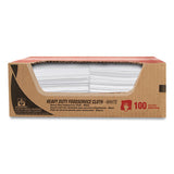 WypAll® Heavy-duty Foodservice Cloths, 12.5 X 23.5, White, 100-carton freeshipping - TVN Wholesale 
