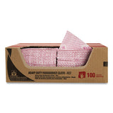 WypAll® Heavy-duty Foodservice Cloths, 12.5 X 23.5, Red, 100-carton freeshipping - TVN Wholesale 