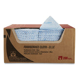 WypAll® Foodservice Cloths, 12.5 X 23.5, Blue, 200-carton freeshipping - TVN Wholesale 