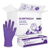 Kimtech™ Purple Nitrile Gloves, Purple, 242 Mm Length, Small, 6 Mil, 1000-carton freeshipping - TVN Wholesale 