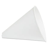 Konie® Paper Cone Funnel Cups, 10 Oz, White, 1,000-carton freeshipping - TVN Wholesale 