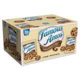 Famous Amos Cookies, Chocolate Chip, 2 Oz Snack Pack, 36-carton