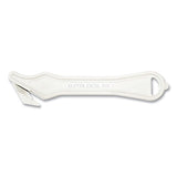 Klever Kutter™ Excel Plus Safety Cutter, 7" Handle, White, 10-box freeshipping - TVN Wholesale 
