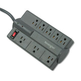 Kensington® Guardian Premium Surge Protector, 8 Outlets, 6 Ft Cord, 1080 Joules, Gray freeshipping - TVN Wholesale 