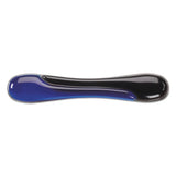 Kensington® Duo Gel Wave Mouse Pad Wrist Rest, Blue freeshipping - TVN Wholesale 