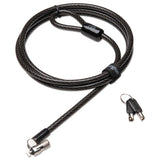 Kensington® Microsaver 2.0 Keyed Ultra Laptop Lock, 6ft Steel Cable, Black, Two Keys freeshipping - TVN Wholesale 