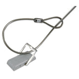 Kensington® Desk Mount Cable Anchor, Gray-white freeshipping - TVN Wholesale 