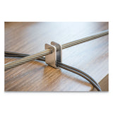 Kensington® Desktop And Peripherals Locking Kit, 8ft Steel Cable, Two Keys freeshipping - TVN Wholesale 