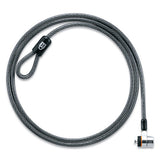 Kensington® Microsaver Keyed Ultra Laptop Lock, 6ft Steel Cable, Two Keys freeshipping - TVN Wholesale 