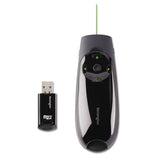 Kensington® Presenter Expert Wireless Cursor Control With Green Laser, Class 2, 150 Ft Range, Black freeshipping - TVN Wholesale 