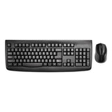 Kensington® Keyboard For Life Wireless Desktop Set, 2.4 Ghz Frequency-30 Ft Wireless Range, Black freeshipping - TVN Wholesale 