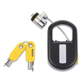 Kensington® Microsaver Cable Lock, 4 Ft, Black freeshipping - TVN Wholesale 