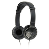 Kensington® Hi-fi Headphones With Microphone, Black freeshipping - TVN Wholesale 