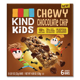 KIND Kids Bars, Chewy Chocolate Chip, 0.81 Oz, 6-pack freeshipping - TVN Wholesale 