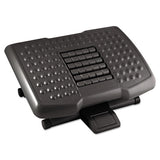 Kantek Premium Adjustable Footrest With Rollers, Plastic, 18w X 13d X 4h, Black freeshipping - TVN Wholesale 