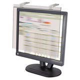 Kantek Lcd Protect Privacy Antiglare Deluxe Filter, 17"-18" Lcd, Silver freeshipping - TVN Wholesale 