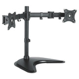 Kantek Dual Monitor Articulating Desktop Stand, For 13" To 27" Monitors, 32" X 13" X 17.5", Black, Supports 18 Lb freeshipping - TVN Wholesale 