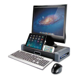 Kantek Monitor Riser, 19" X 11" X 4", Black-gray, Supports 20 Lbs freeshipping - TVN Wholesale 