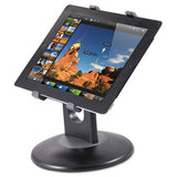 Kantek Stand For 7" To 10" Tablets, Swivel Base, Plastic, Black freeshipping - TVN Wholesale 