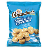 Grandma's® Mini Vanilla Creme Sandwich Cookies, 3.71 Oz, 24-carton freeshipping - TVN Wholesale 