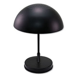 Ledu® Incandescent Desk Lamp With Vented Dome Shade, 8.75"w X 16.25"d X 16.25"h, Matte Black freeshipping - TVN Wholesale 