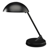 Ledu® Incandescent Desk Lamp With Vented Dome Shade, 8.75"w X 16.25"d X 16.25"h, Matte Black freeshipping - TVN Wholesale 