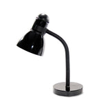Ledu® Advanced Style Incandescent Gooseneck Desk Lamp, 6"w X 6"d X 18"h, Black freeshipping - TVN Wholesale 