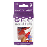 LEE Tippi Micro-gel Fingertip Grips, Size 5, Small, Assorted, 10-pack freeshipping - TVN Wholesale 