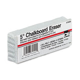 Charles Leonard® 5-inch Chalkboard Eraser, 5" X 2" X 1" freeshipping - TVN Wholesale 
