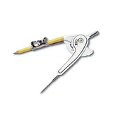 Ball Bearing Compass With Traditional Pointed Tip, 12
