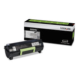 Lexmark™ 50f0h0g Unison High-yield Toner, 5,000 Page-yield, Black freeshipping - TVN Wholesale 