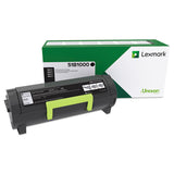 Lexmark™ 51b1x00 Unison Extra High-yield Toner, 20,000 Page-yield, Black freeshipping - TVN Wholesale 