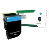 Lexmark™ 80c1hc0 Return Program High-yield Toner, 3,000 Page-yield, Cyan freeshipping - TVN Wholesale 