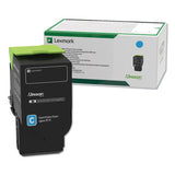 Lexmark™ C231hc0 Return Program High-yield Toner, 2,300 Page-yield, Cyan freeshipping - TVN Wholesale 