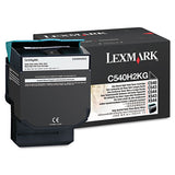 Lexmark™ C540h2kg High-yield Toner, 2,500 Page-yield, Black freeshipping - TVN Wholesale 