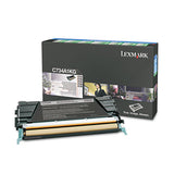 Lexmark™ C734a1yg Return Program Toner, 6,000 Page-yield, Yellow freeshipping - TVN Wholesale 