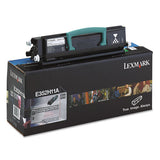 Lexmark™ E352h11a Return Program High-yield Toner, 9,000 Page-yield, Black freeshipping - TVN Wholesale 