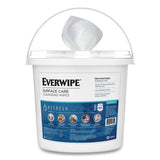 Legacy Everwipe Chem-ready Dispenser Bucket, 12.63 X 12.63 X 11.5, White, 2-carton freeshipping - TVN Wholesale 