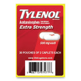 Tylenol® Acetaminophen, 500mg, Extra Strength Caplets, Refill, 2 -packet, 30 Packs-box freeshipping - TVN Wholesale 