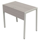 Linea Italia® Klin Desk, 33" X 19" X 29.5", Ash freeshipping - TVN Wholesale 