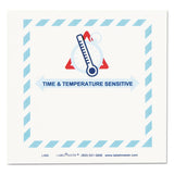 LabelMaster® Shipping And Handling Self-adhesive Labels, Time And Temperature Sensitive, 5.5 X 5, Blue-gray-red-white, 500-roll freeshipping - TVN Wholesale 