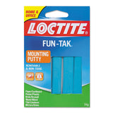 Loctite® Fun-tak Mounting Putty, Repositionable And Reusable, 6 Strips, 2 Oz freeshipping - TVN Wholesale 